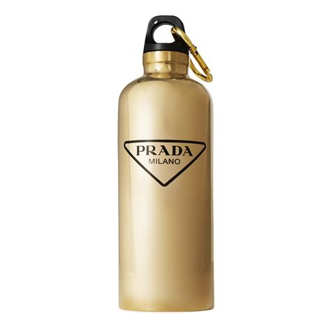 gold prada water bottle|prada 500ml water bottle.